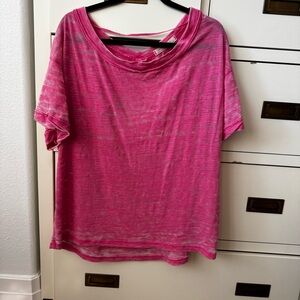 2 Free People oversized tees! Both included in price!